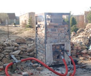 Tamahagane melting in March 2022 in Pálovice with Pavel Bolf