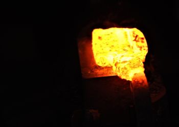 Pavel Bolf, small photo gallery of tanto forging