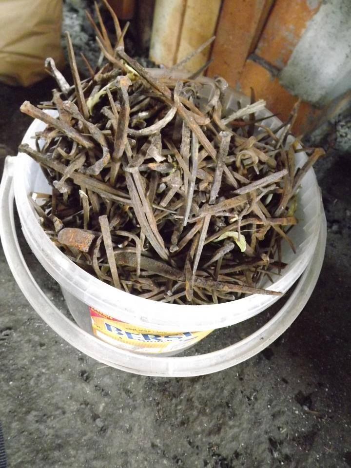 Old steel for smelting